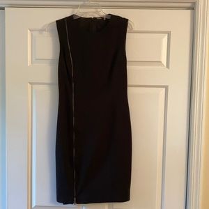 Elie Tahari black sleeveless sheath dress